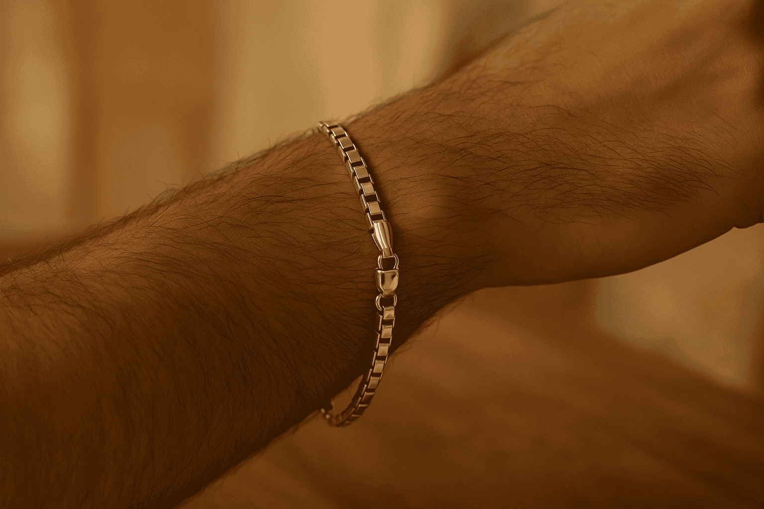 925 Sterling Silver Box Bracelet - Celestora - India - - - Bracelet for Men, Boys, Gift for Men, Brother, Boyfriend, Husband