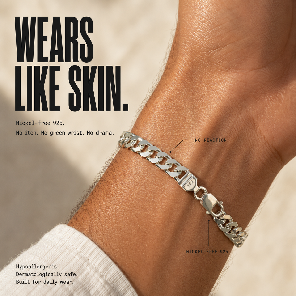 The Classic Cuban Curb Bracelet
