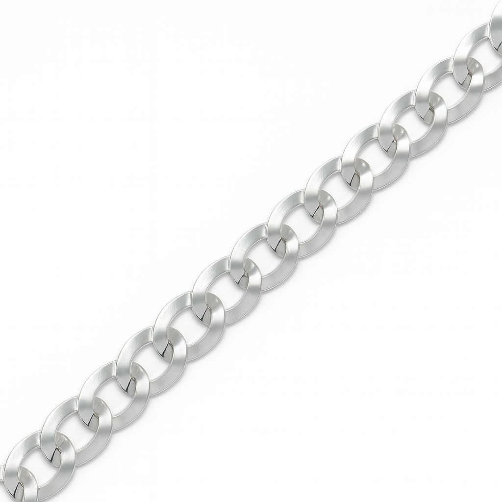 925 Sterling Silver Cuban Twist Bracelet