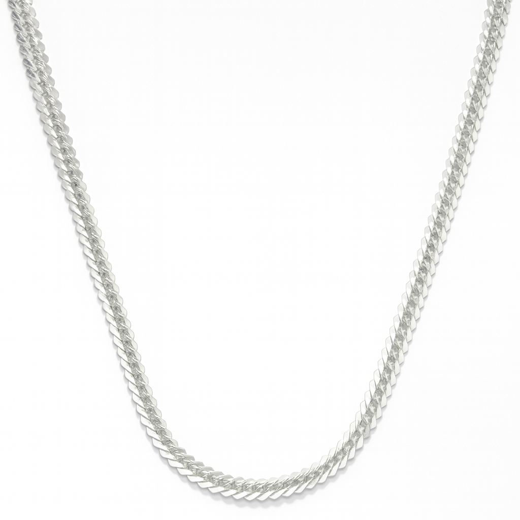 925 Sterling Silver Bold Rogue Curb Chain