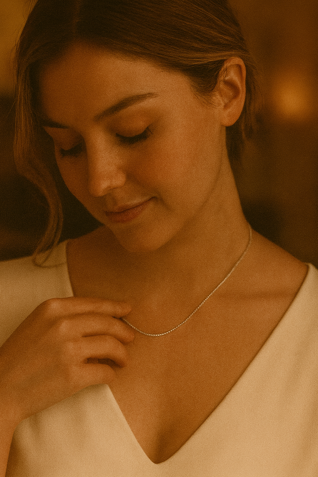 925 Sterling Silver Lightweight Box Chain (18 inches)