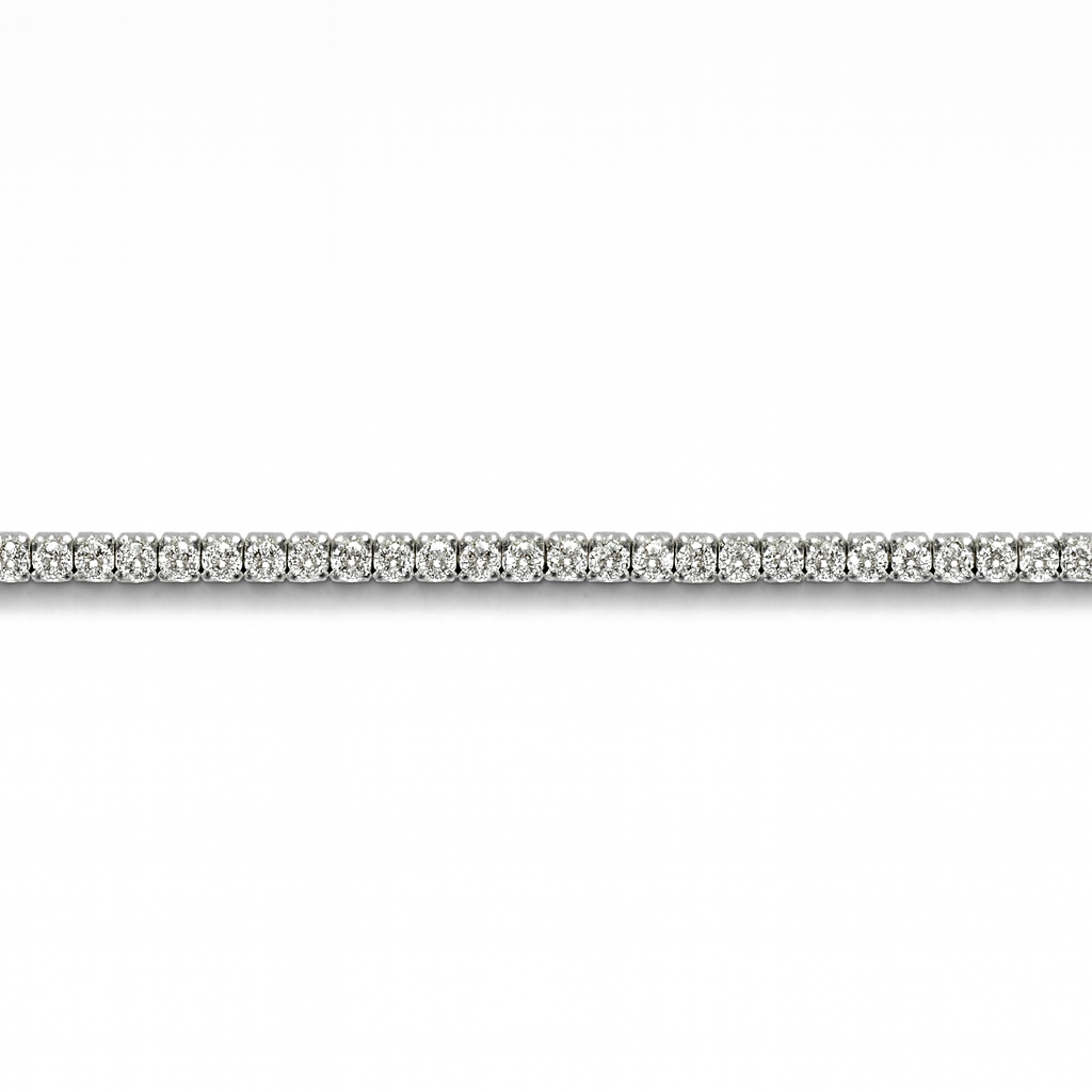 925 Sterling Silver Classic Tennis Bracelet