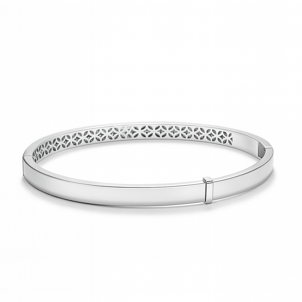 925 Sterling Silver Dazzle Bangle