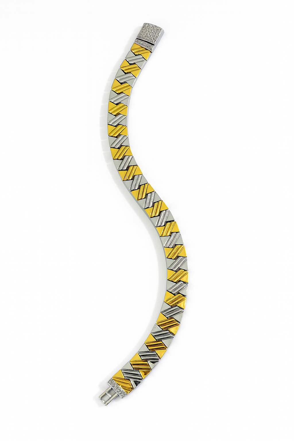 925 Sterling Silver Axis Armor Bracelet