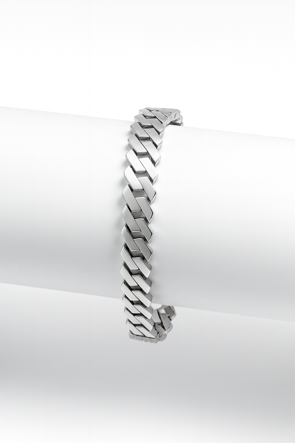 925 Sterling Silver Modern Curb Bracelet