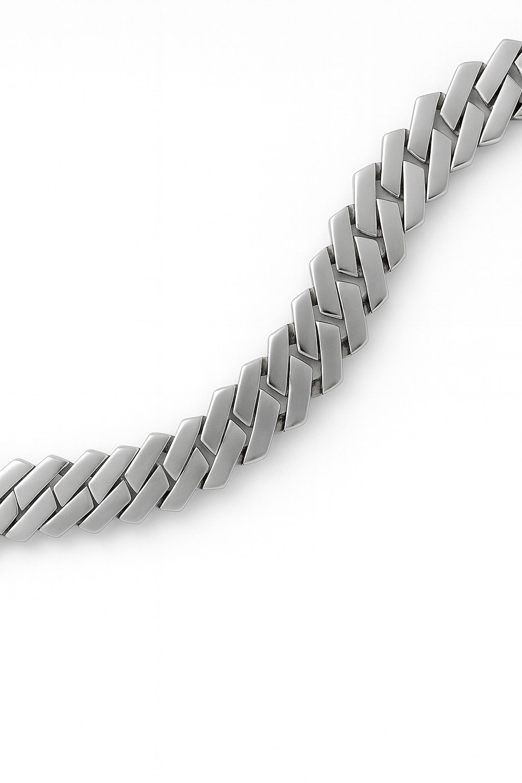 925 Sterling Silver Modern Curb Bracelet