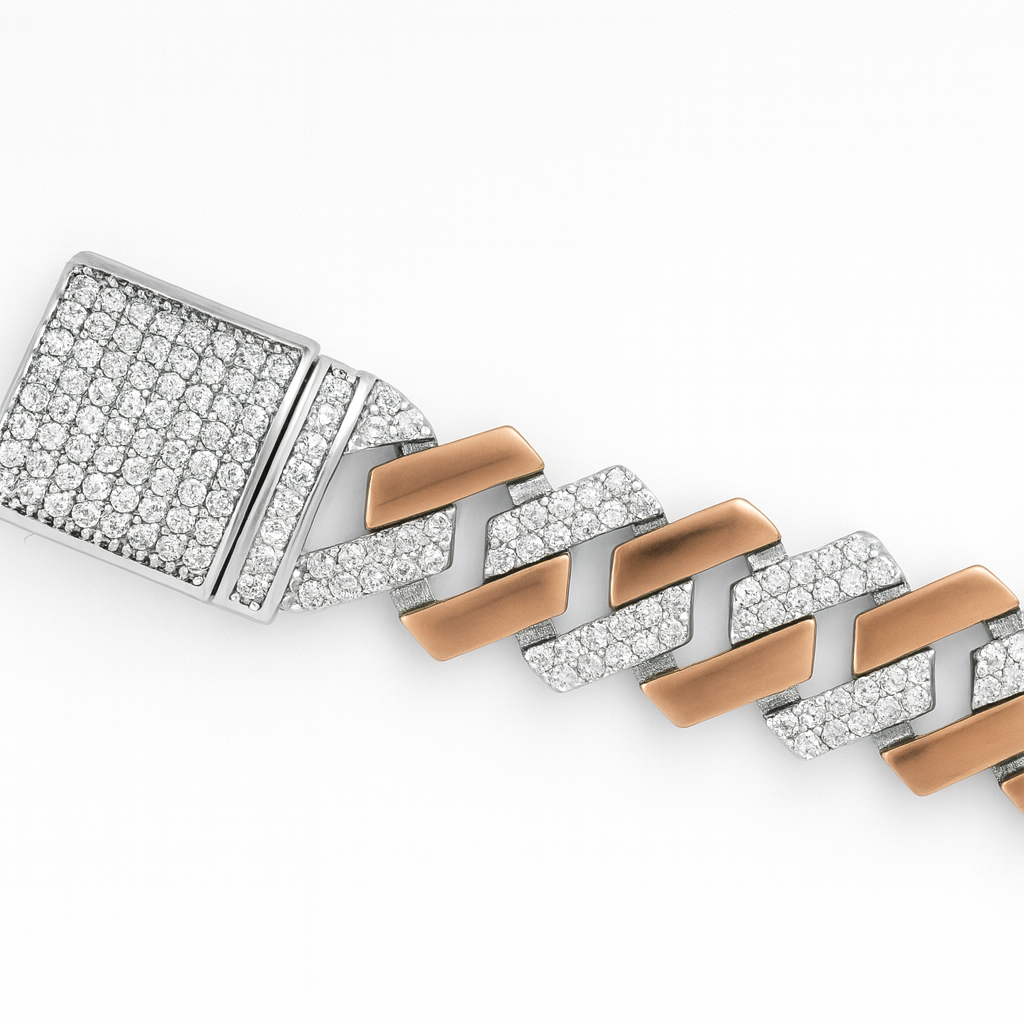 925 Sterling Silver Modern Cuban Bracelet