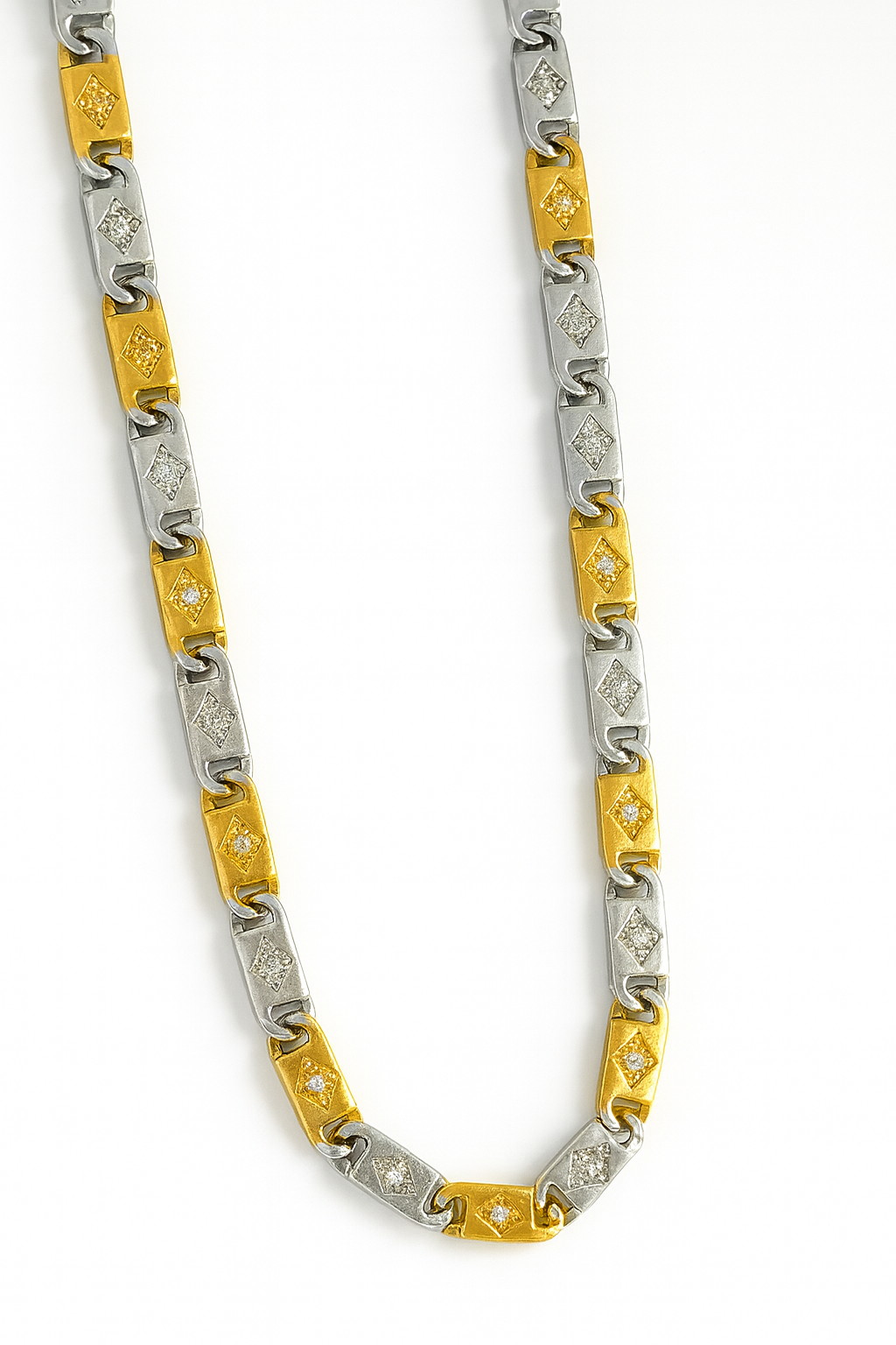 925 Sterling Silver Two-Tone Majesty Chain