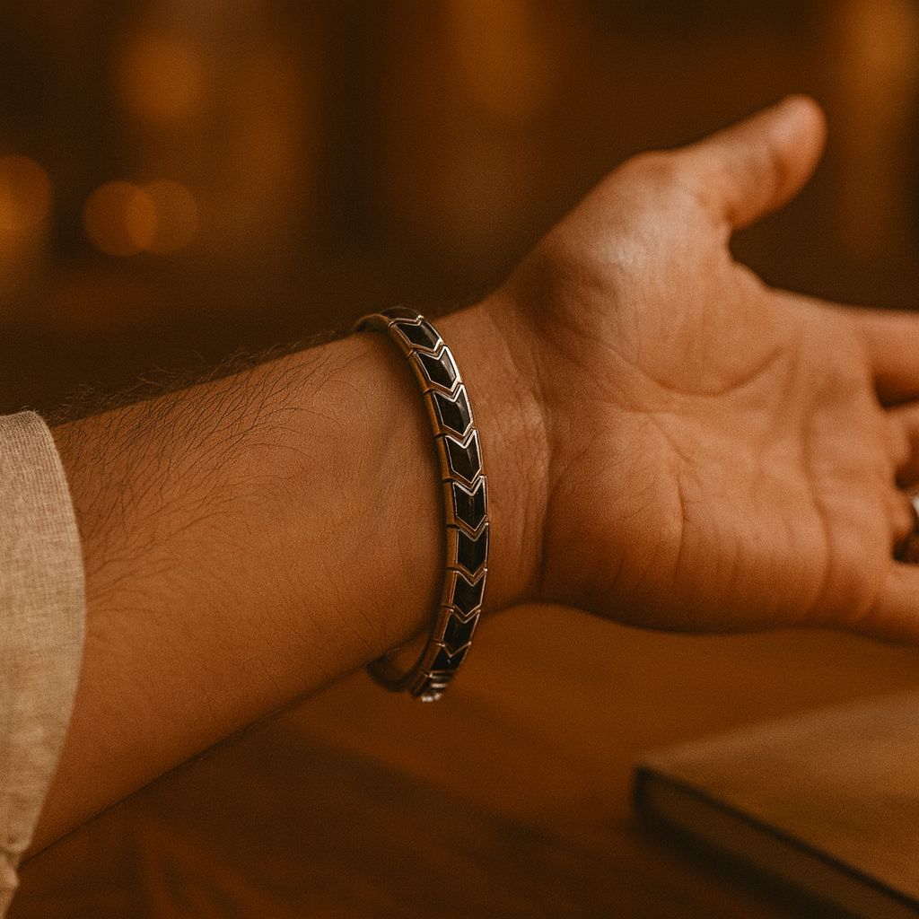 925 Sterling Silver Arrow Link Bracelet