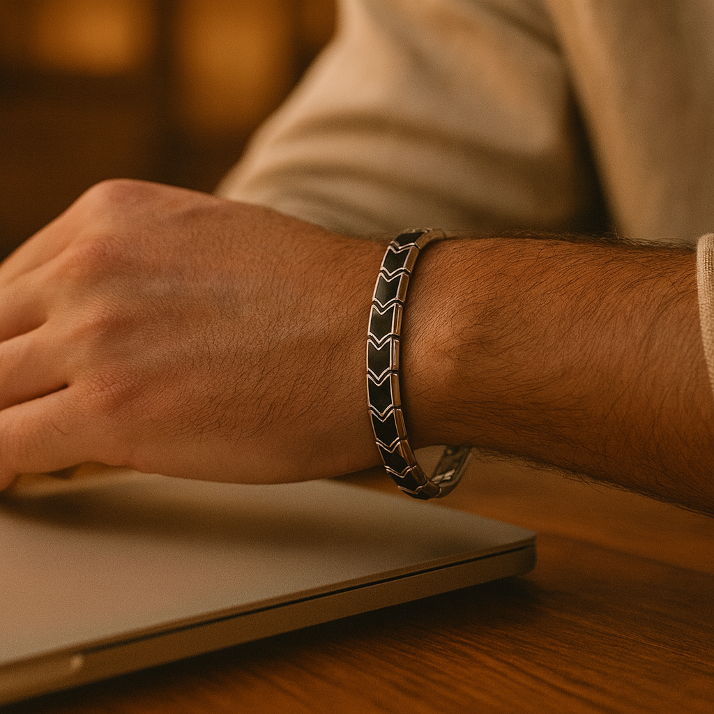 925 Sterling Silver Arrow Link Bracelet