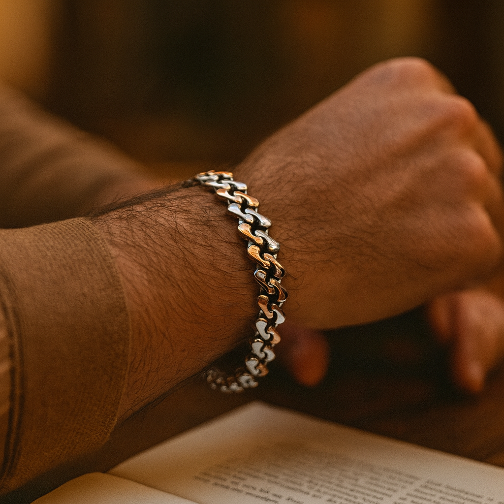 925 Sterling Silver Aero Bracelet