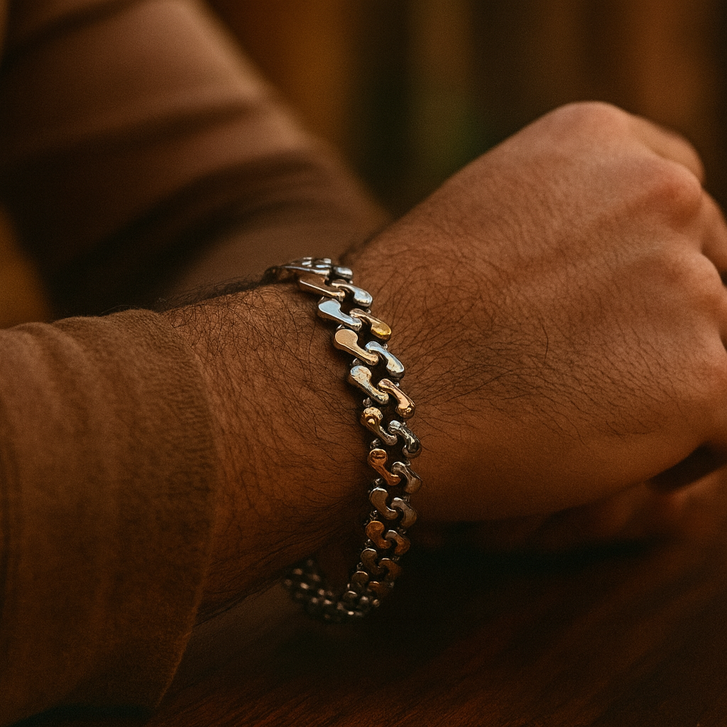 925 Sterling Silver Aero Bracelet