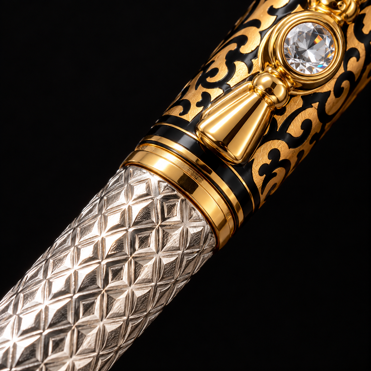 Celestora Signature™ Silver Ball Pen