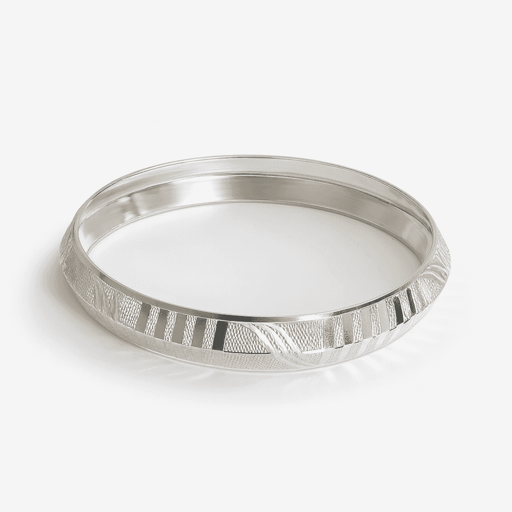 925 Sterling Silver King's Kada - Celestora - India - - - Cuff / Kada for Men, Boys, Gift for Men, Brother, Boyfriend, Husband