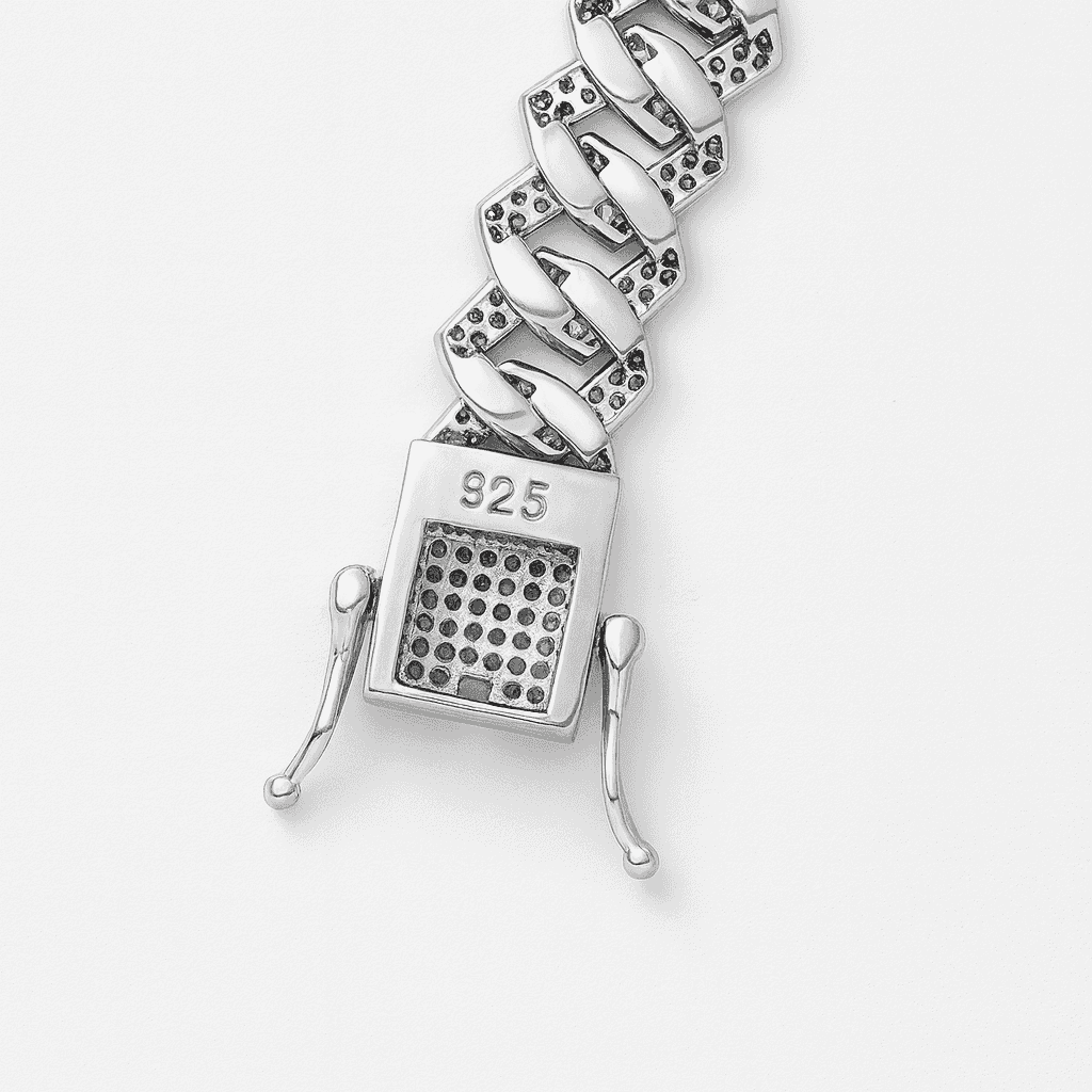 925 Sterling Silver Royal Ice Bracelet - Celestora - India - - - Bracelet for Men, Boys, Gift for Men, Brother, Boyfriend, Husband