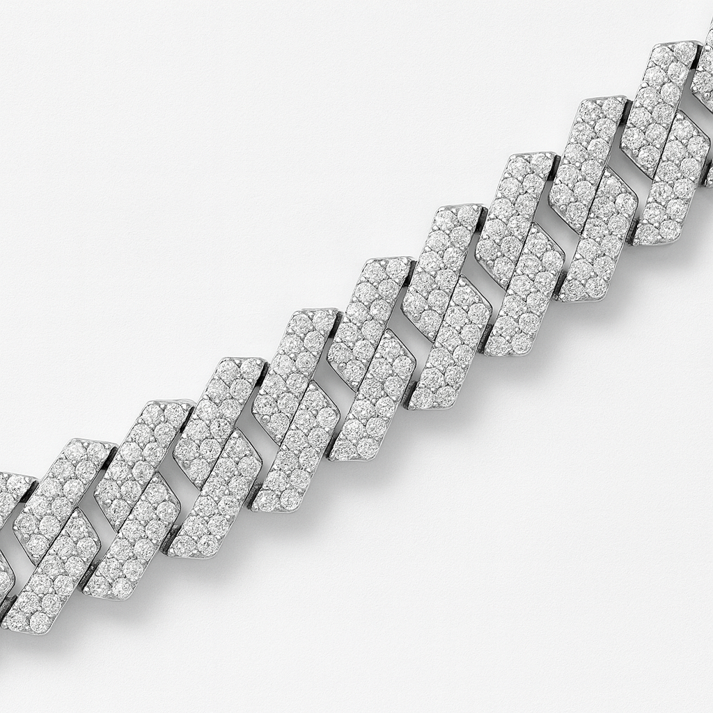 925 Sterling Silver Royal Ice Bracelet