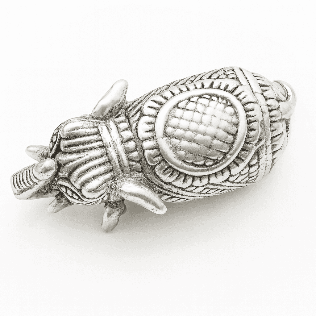 999 Silver Royal Elephant Idol Murti - Celestora - India - - - Home Decor for Men, Boys, Gift for Men, Brother, Boyfriend, Husband