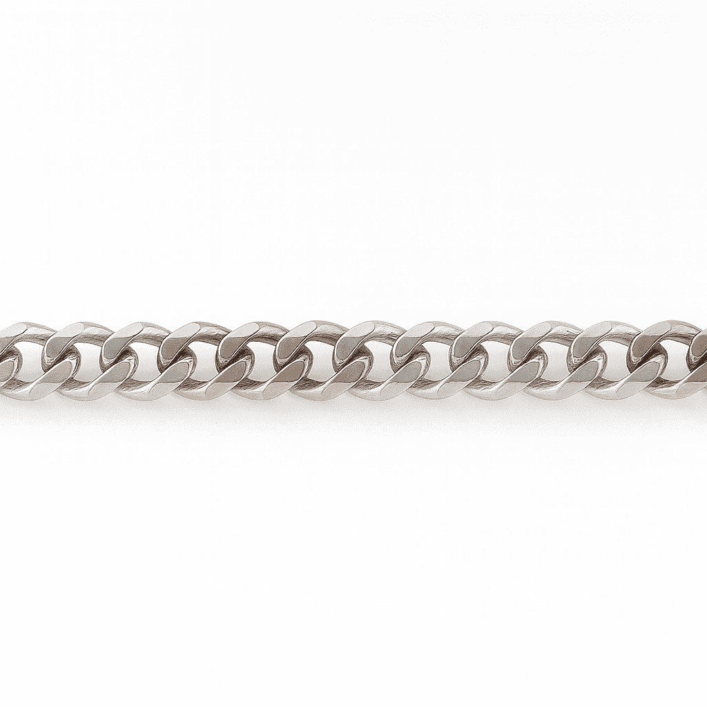 925 Sterling Silver Dual Tone Cuban Bracelet - Celestora - India - Rose Gold - - Bracelet for Men, Boys, Gift for Men, Brother, Boyfriend, Husband