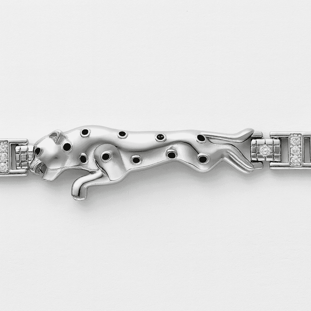 925 Sterling Silver Royale Jaguar Bracelet - Celestora - India - - - Bracelet for Men, Boys, Gift for Men, Brother, Boyfriend, Husband