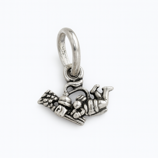 The 925 Sterling Silver Hanuman Pendant | Unisex | Without Chain