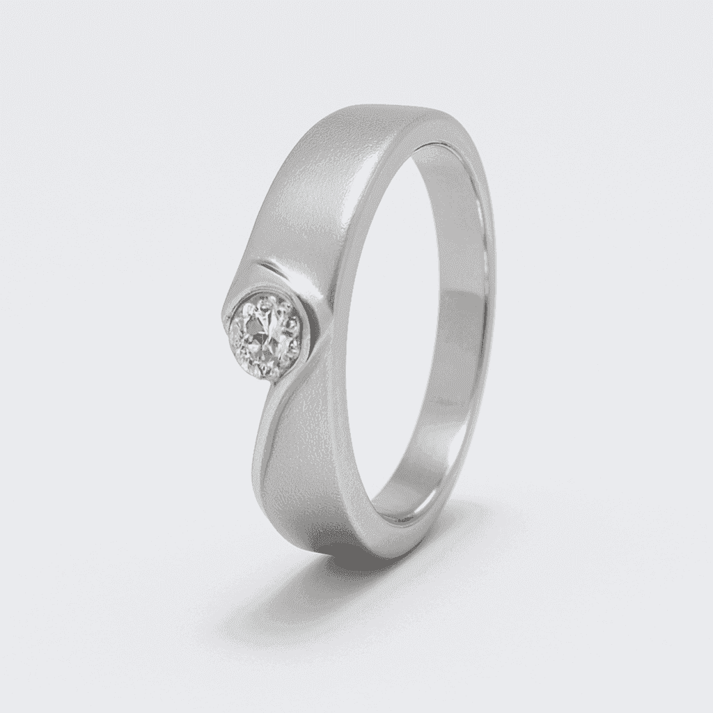 The 925 Sterling Silver Glide Ring - Celestora - India - 9 - - Ring for Men, Boys, Gift for Men, Brother, Boyfriend, Husband