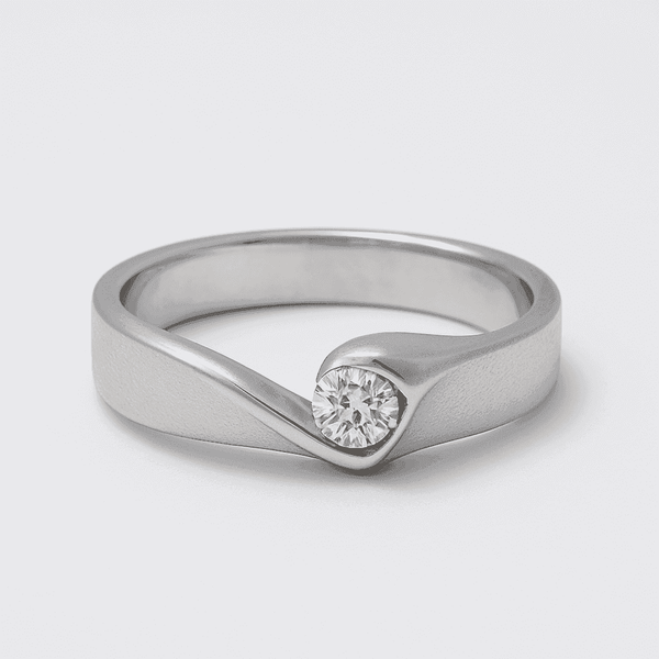 The 925 Sterling Silver Glide Ring - Celestora - India - 9 - - Ring for Men, Boys, Gift for Men, Brother, Boyfriend, Husband