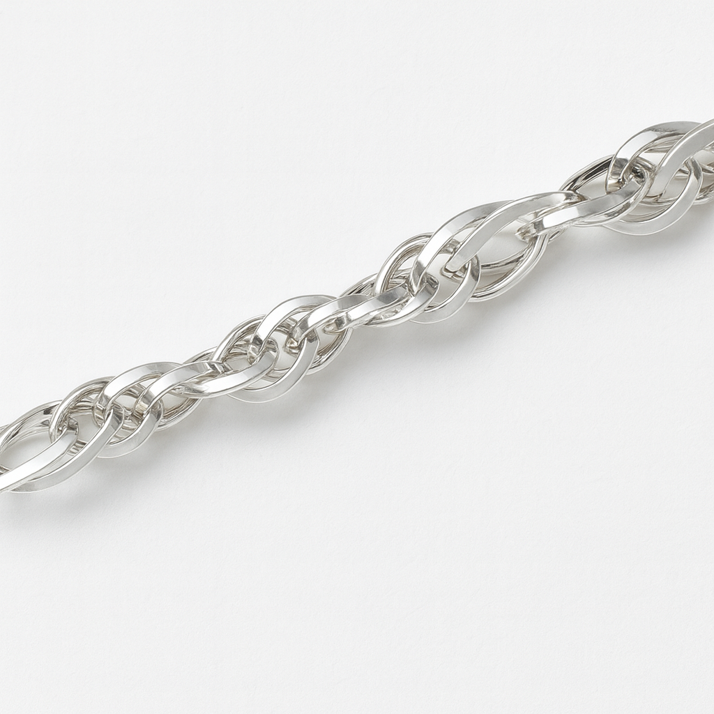 925 Sterling Silver Chunky Italian Bracelet