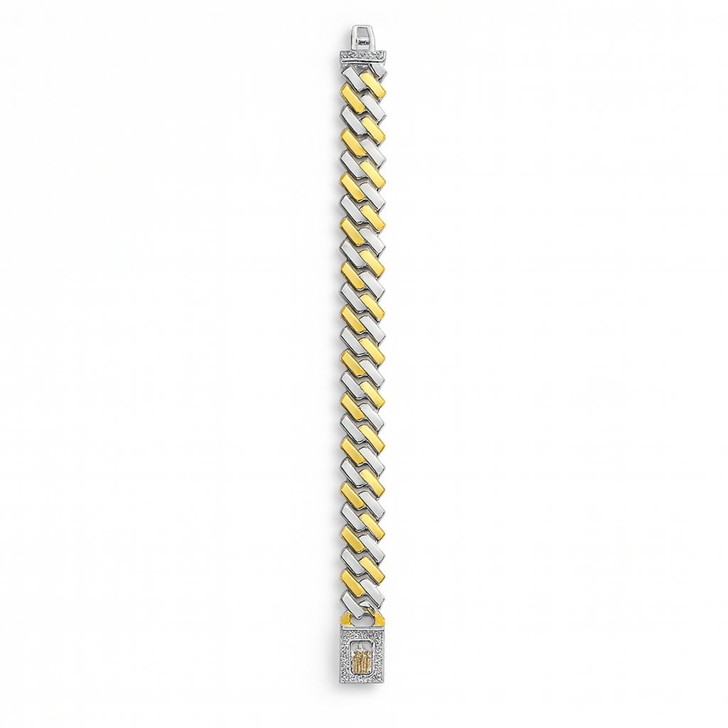 925 Sterling Silver Modern Curb Bracelet