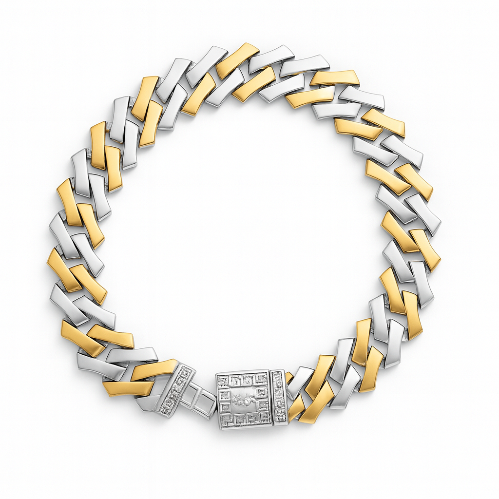 925 Sterling Silver Modern Curb Bracelet