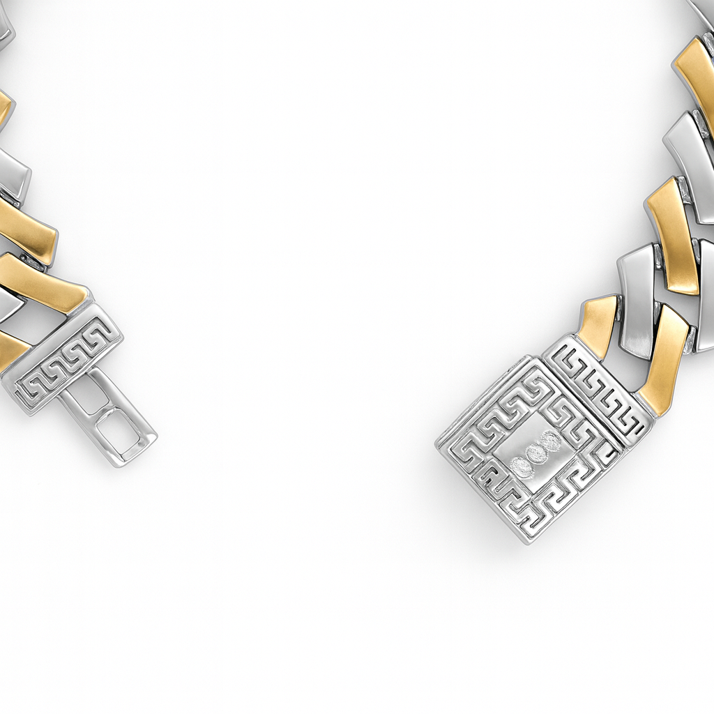 925 Sterling Silver Modern Curb Bracelet