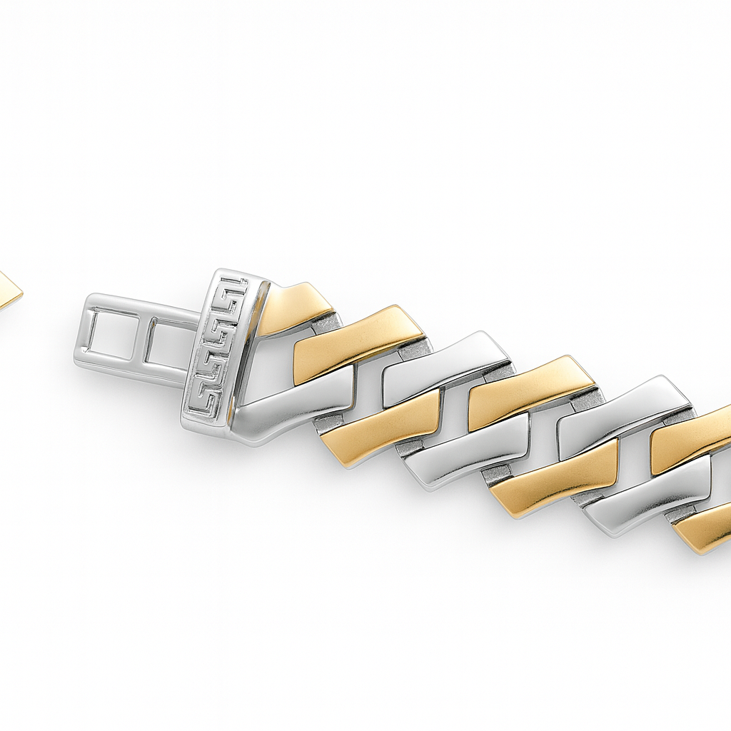 925 Sterling Silver Modern Curb Bracelet