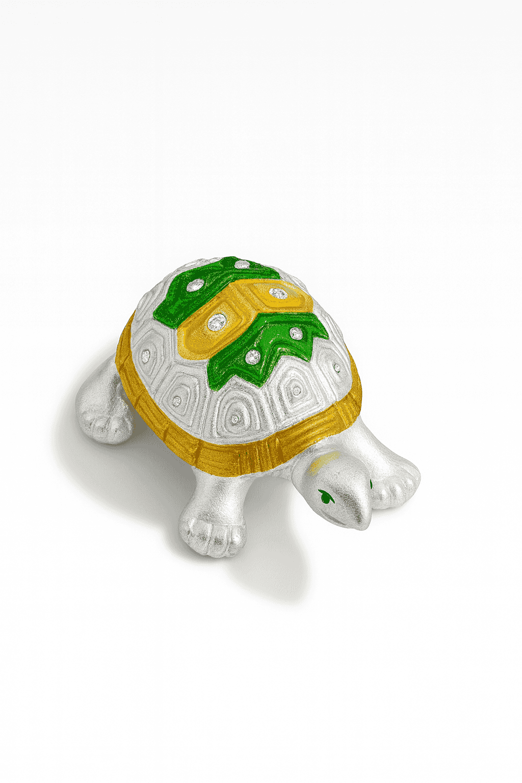 999 Fine Silver Tortoise | Lucky Vastu Home Décor Showpiece for Prosperity - Celestora - India - Classic - home - Home Decor