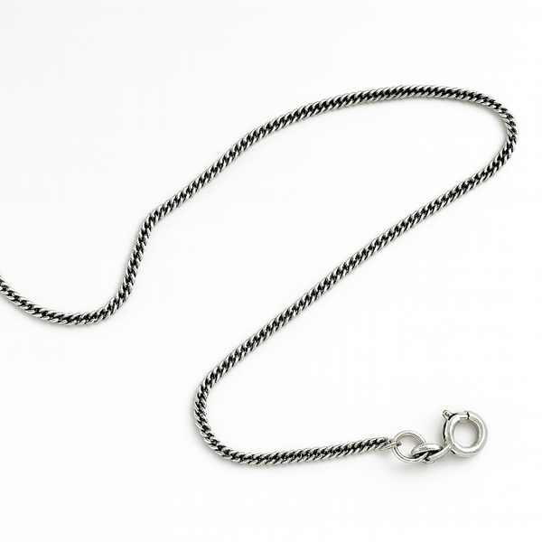 925 Sterling Silver Sleek Minimal Cuban Chain (20 inches)