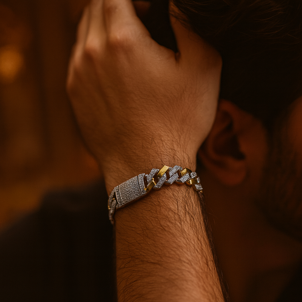 925 Sterling Silver Modern Cuban Bracelet