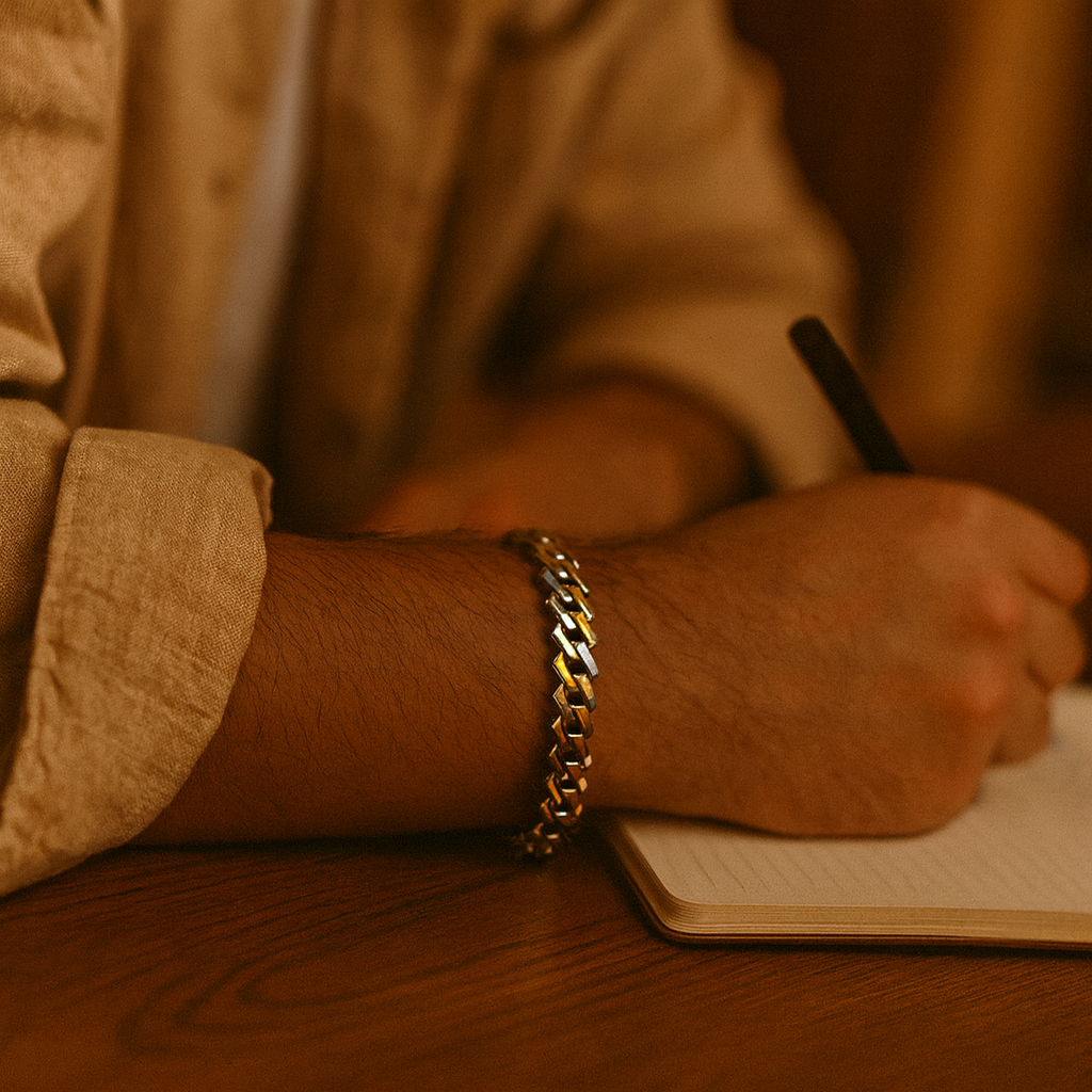 925 Sterling Silver Modern Curb Bracelet