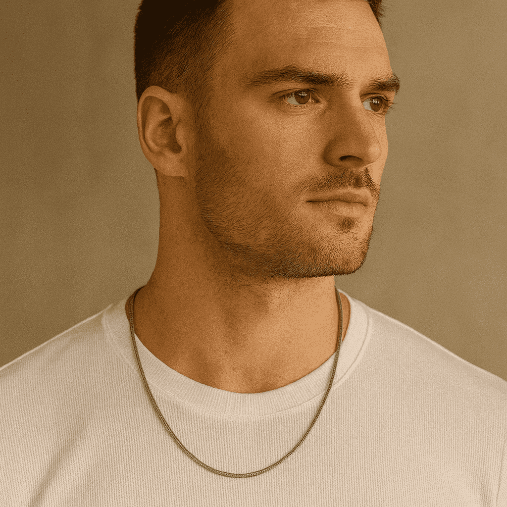 925 Sterling Silver Royal Foxtail Chain - Celestora - India - - men - 