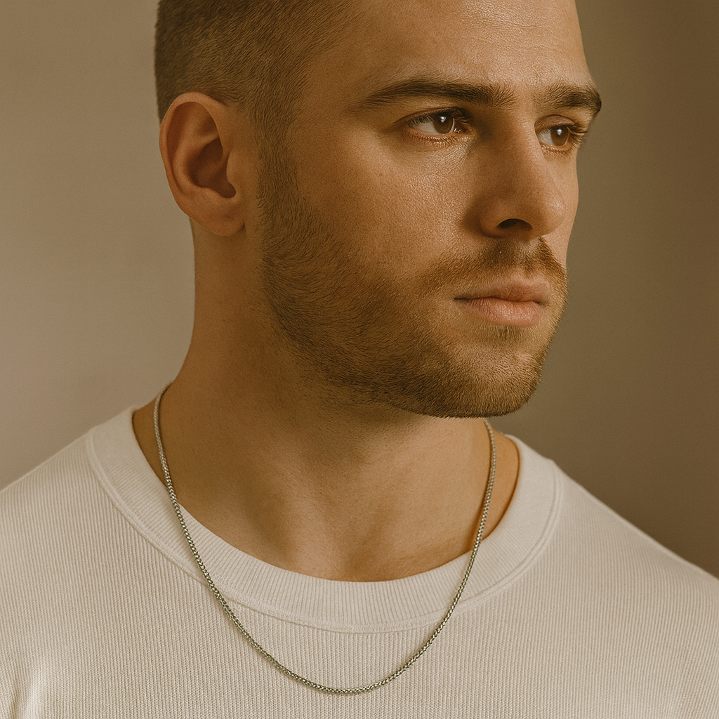 925 Sterling Silver Sleek Minimal Cuban Chain