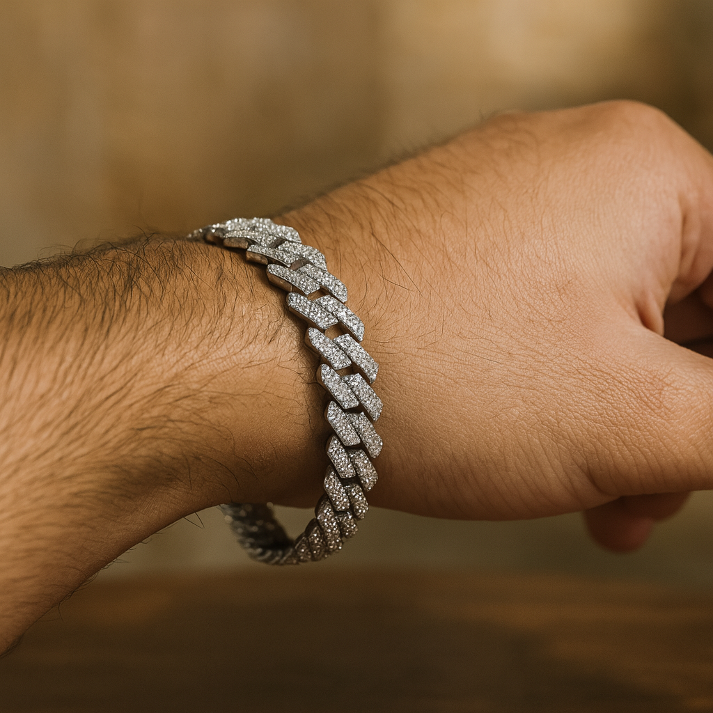 925 Sterling Silver Royal Ice Bracelet