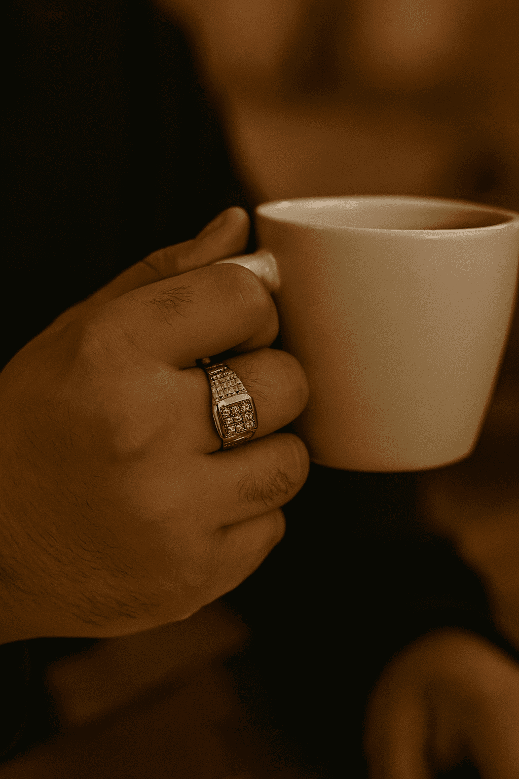 925 Sterling Silver Regal Square Ring - Celestora - India - - - Ring for Men, Boys, Gift for Men, Brother, Boyfriend, Husband