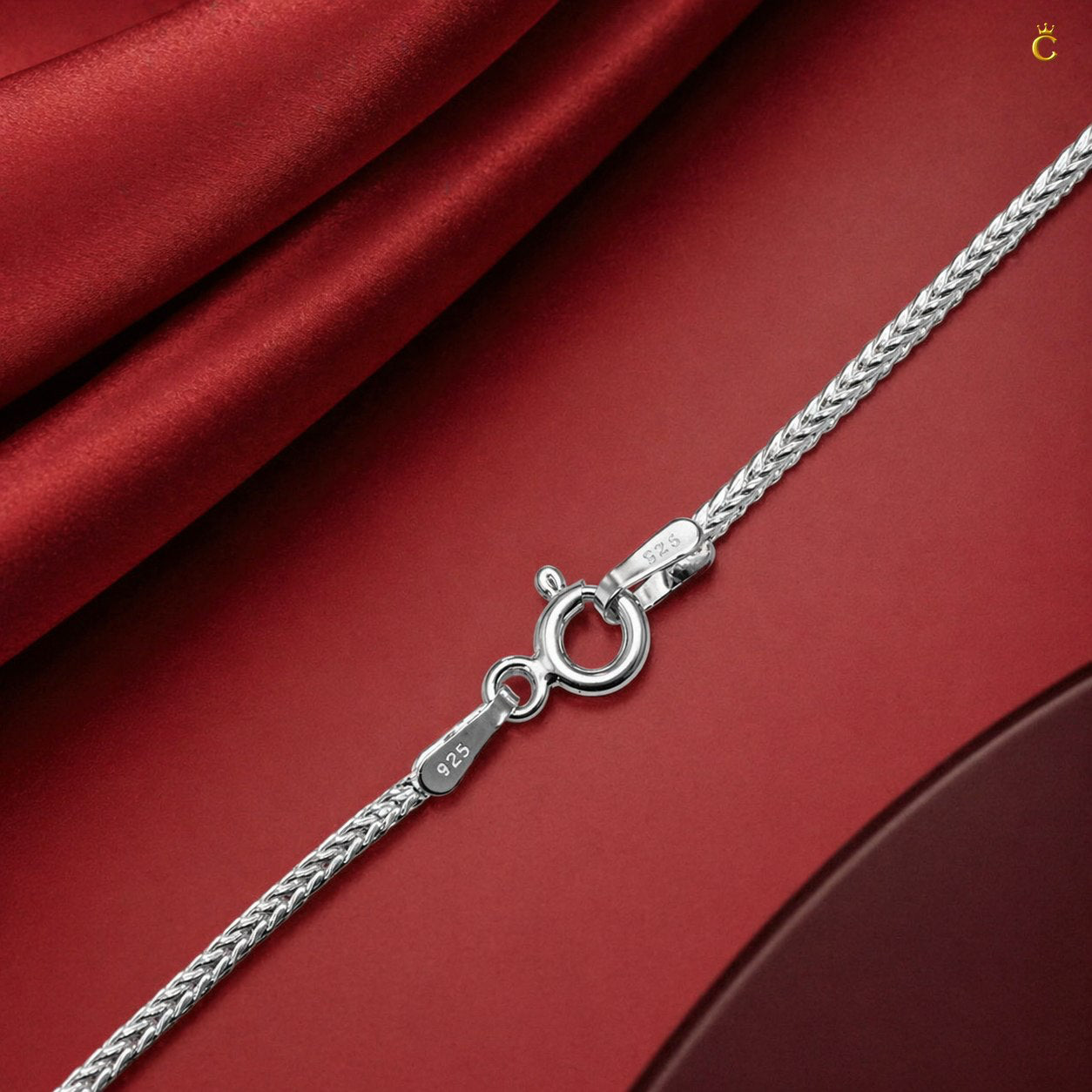 Minimalist Silver Franco Link Chain