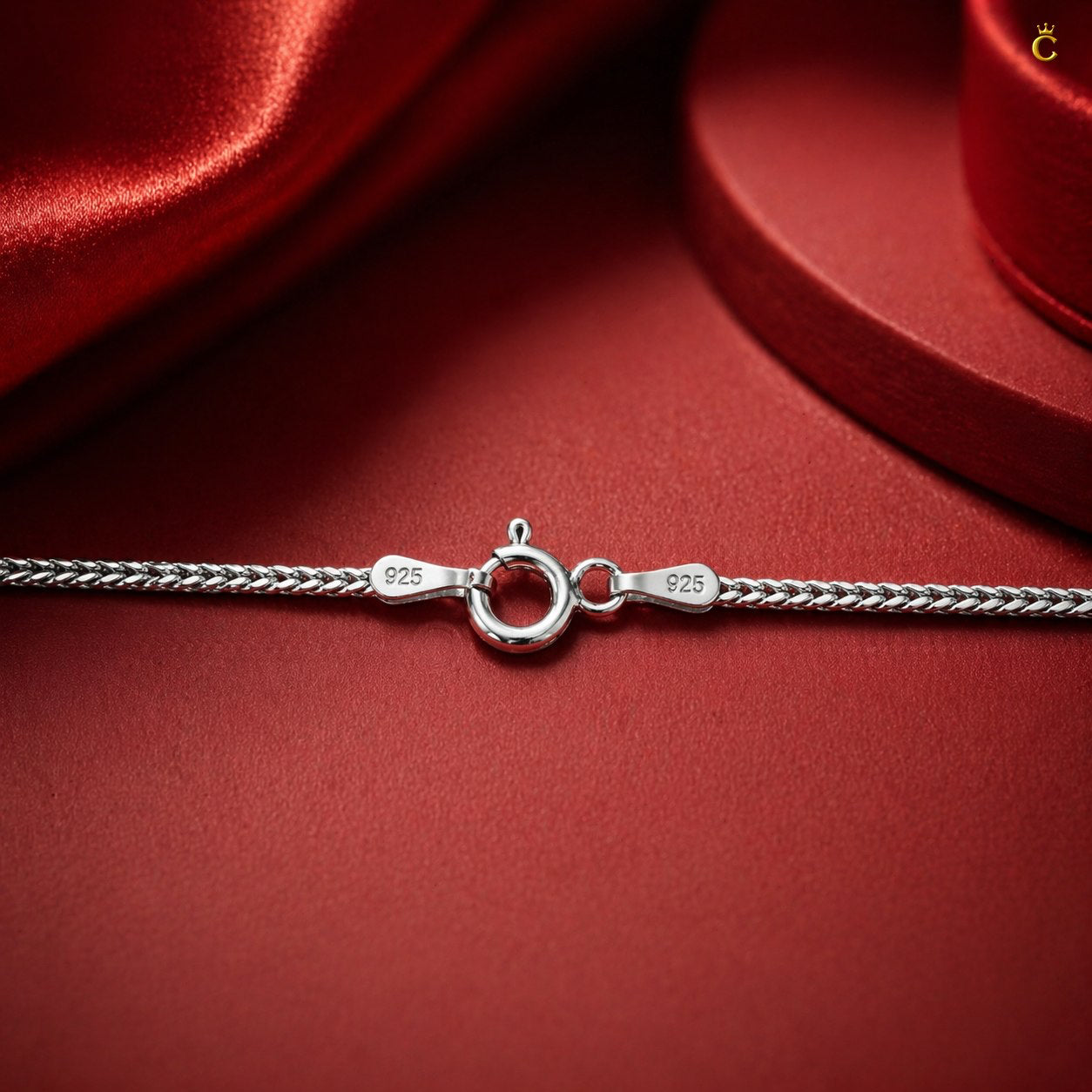 Minimalist Silver Franco Link Chain