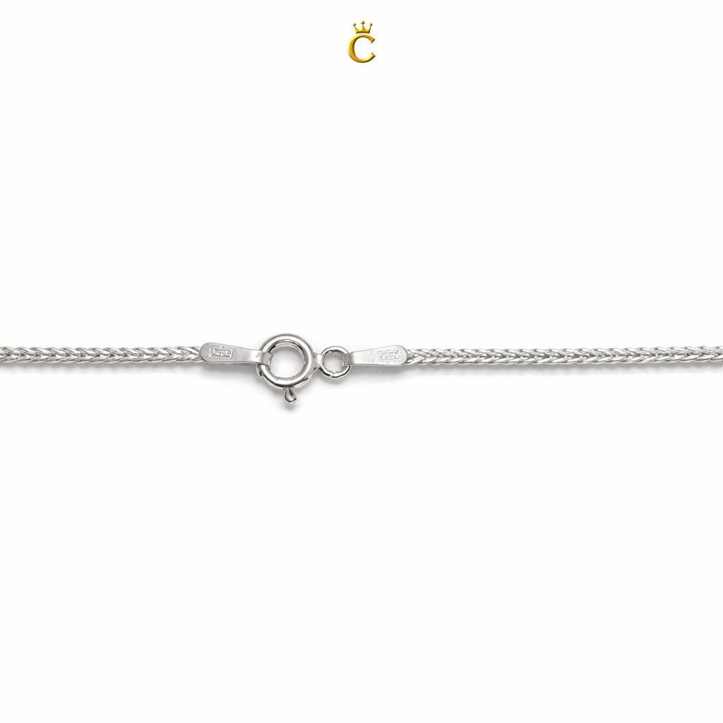 Minimalist Silver Franco Link Chain