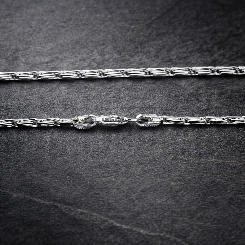 Bold Alpha Link Chain