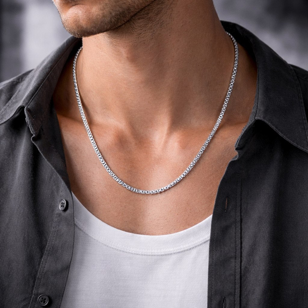 Strong Curved Box Chain