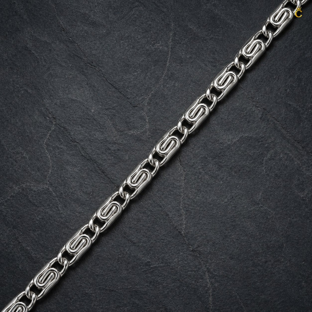 Fancy Bold Link Bracelet