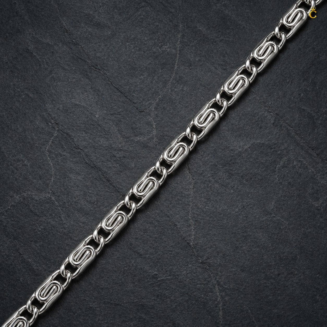 Fancy Bold Link Bracelet