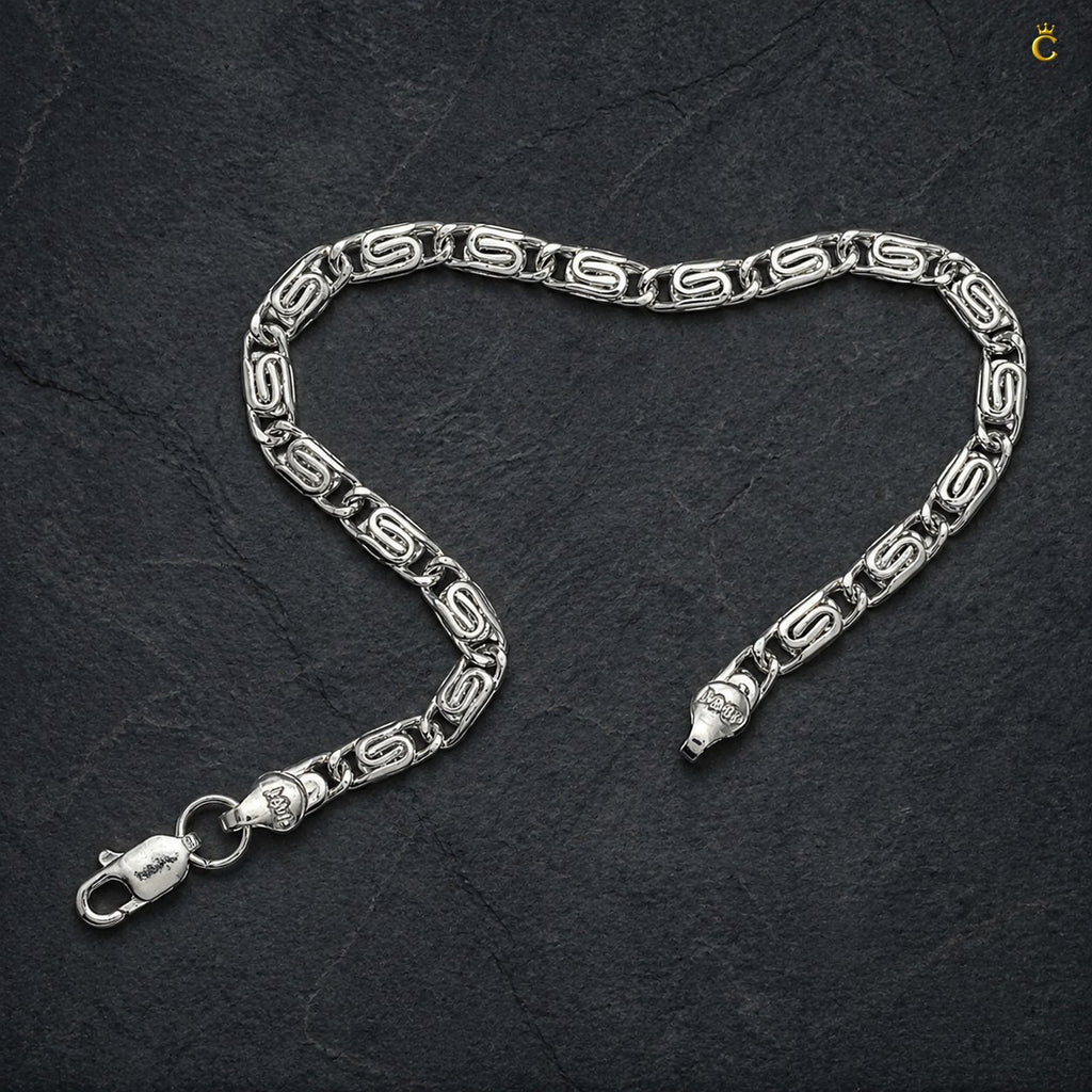 Fancy Bold Link Bracelet