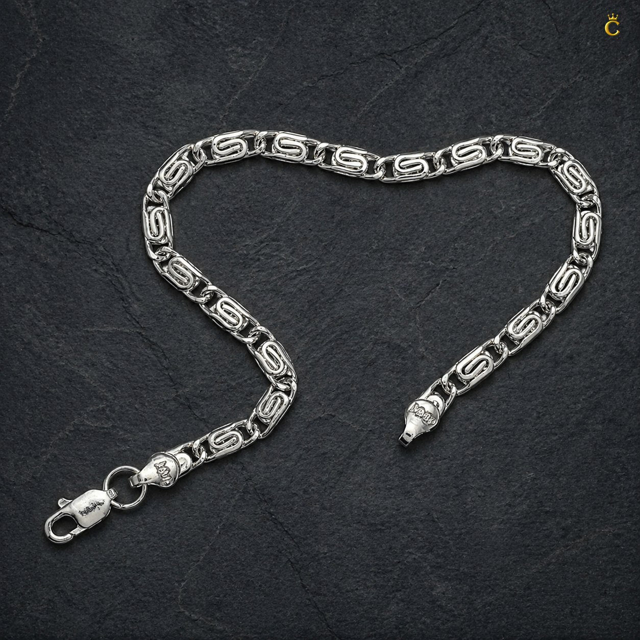 Fancy Bold Link Bracelet