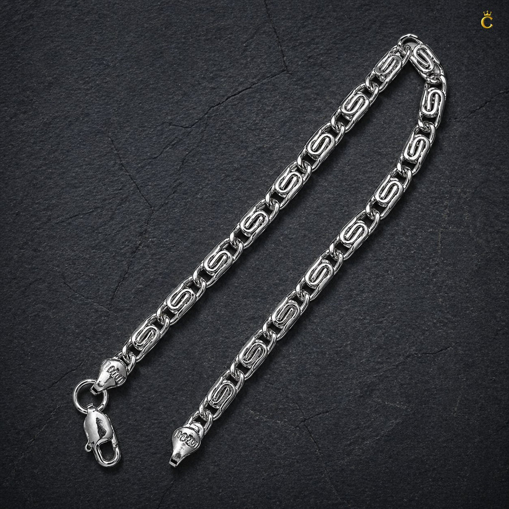 Fancy Bold Link Bracelet