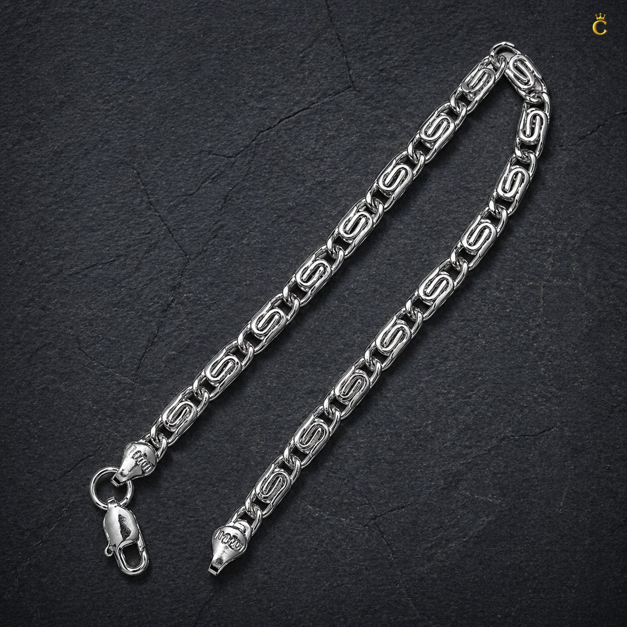 Fancy Bold Link Bracelet
